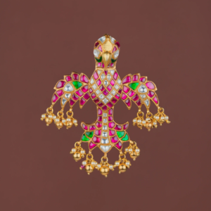 Pink Moti Pendant
